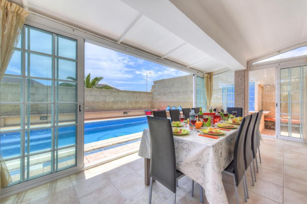 Villa Teide Sol Con Piscina Climatizada, Playa Fanabe, Costa Adeje Екстер'єр фото