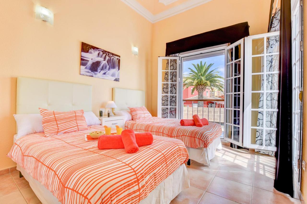 Villa Teide Sol Con Piscina Climatizada, Playa Fanabe, Costa Adeje Екстер'єр фото