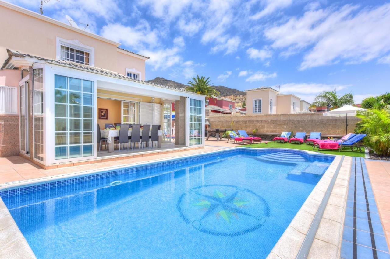 Villa Teide Sol Con Piscina Climatizada, Playa Fanabe, Costa Adeje Екстер'єр фото