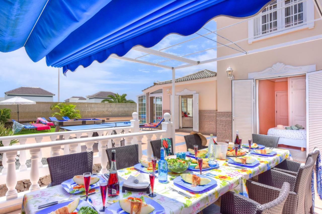 Villa Teide Sol Con Piscina Climatizada, Playa Fanabe, Costa Adeje Екстер'єр фото