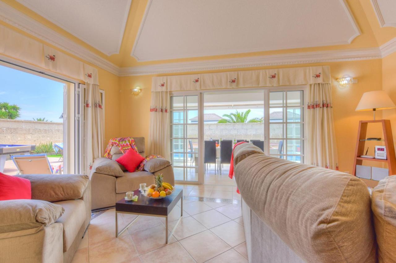 Villa Teide Sol Con Piscina Climatizada, Playa Fanabe, Costa Adeje Екстер'єр фото