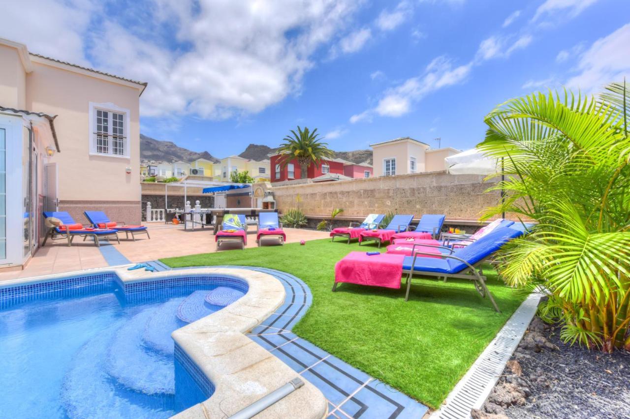Villa Teide Sol Con Piscina Climatizada, Playa Fanabe, Costa Adeje Екстер'єр фото